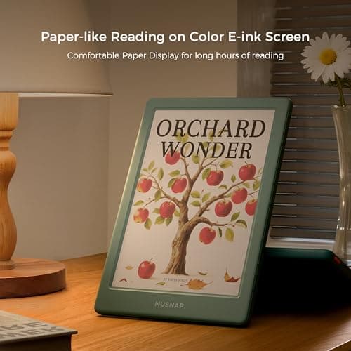 Musnap Neo C 64GB+4GB Colour eBook Reader Supports 3rd-Party apps, 6” E Ink ePaper eReader Digital Paper, with Color Display, Long Battery Life for Reading 4