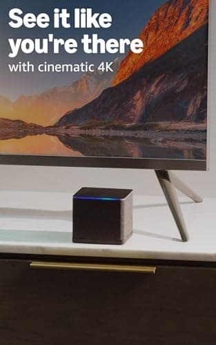 Like-New Amazon Fire TV Cube (newest model) with AI-powered Fire TV Search, Hands-free streaming device with Alexa, Wi-Fi 6E, 4K Ultra HD 5