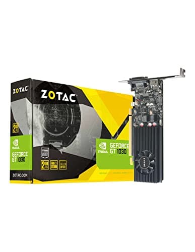 ZOTAC GeForce GT 1030 2GB GDDR5 64-bit PCIe 3.0 DirectX 12 HDCP Ready Low Profile Video Card ZT-P10300A-10L 5