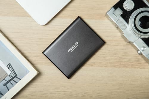 Maxone 1TB Ultra Slim Portable External Hard Drive HDD USB 3.0 Compatible with PC, Laptop, Charcoal Grey 5