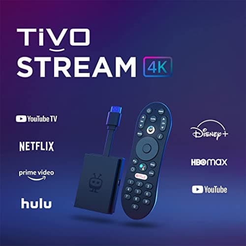 TiVo Stream 4K – Every Streaming App and Live TV on One Screen – 4K UHD, Dolby Vision HDR and Dolby Atmos Sound – Powered by Android TV – Plug-In Smart TV, One size 2