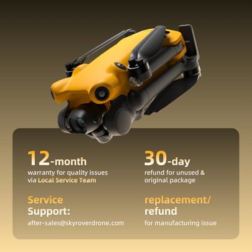 SKYROVER X1 Fly More Combo, Drone with Camera 4K for Adults, 8K Photo, Under 249g, 50000ft Transmission, 96-Min Flight Time with 3 Batteries 4