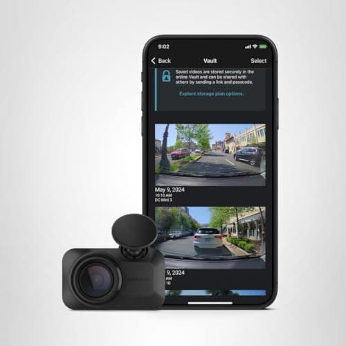 Garmin Dash Cam™ Mini 3, Ultracompact 1080p HD Dash Cam with a 140-degree Field of View, Built in Clarity™ Polarizer, Voice Controlled, Automatic Recording 5