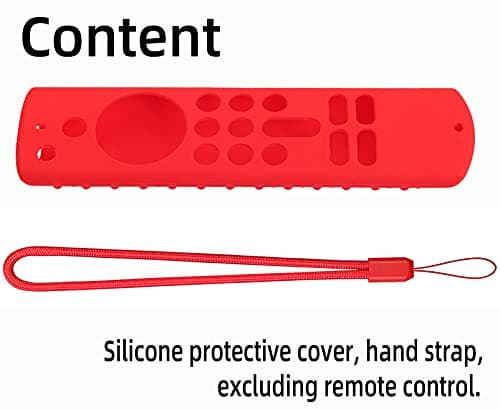 Hi Color Silicone Cover Compatible with 5.6 Inch Fire TV Stick (3rd Gen) Remote Firestick Remote Cover for Firesticksticktv Silicone Protective Case Sleeve(Sky Blue) 3