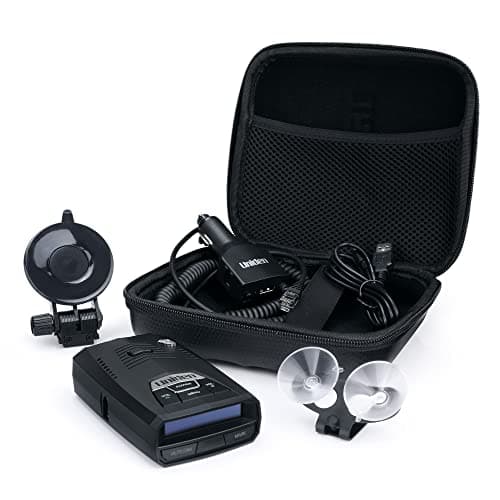 UNIDEN R4 Extreme Long-Range Laser/Radar Detector, Record Shattering Performance, Built-in GPS w/AUTO Mute Memory, Voice Alerts, Red Light & Speed Camera Alerts, Multi-Color OLED Display, Black 5