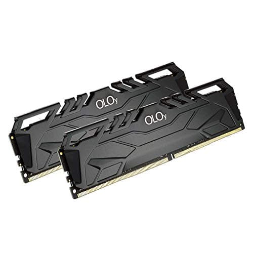 OLOy DDR4 RAM 16GB (2x8GB) Black Owl 2666 MHz CL19 1.2V 288-Pin Desktop UDIMM (MD4U0826190BJ0DA)