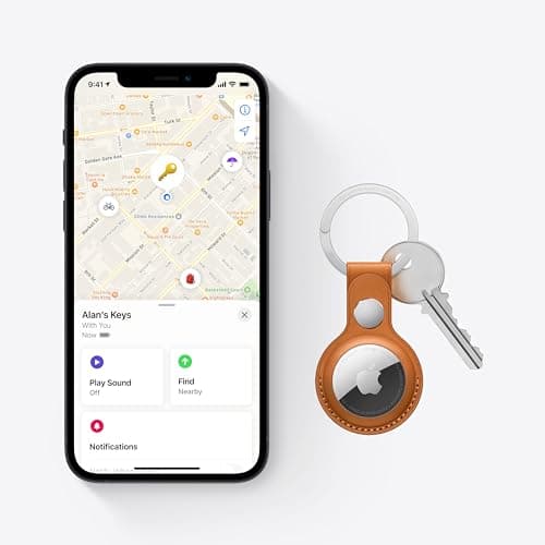 Apple AirTag. Keep Track of and find Your Keys, Wallet, Luggage, Backpack, and More. Simple one-tap Set up with iPhone or iPad 4