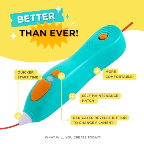 3Doodler Start+ Essentials 3D Pen Set for Kids, Easy to Use, Learn from Home Art Activity Set, Educational STEM Toy for Boys & Girls Ages 6+ 4