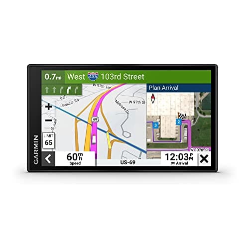 Garmin dezl OTR610, Large, Easy-to-Read 6" GPS Truck Navigator, Custom Truck Routing, High-Resolution Birdseye Satellite Imagery