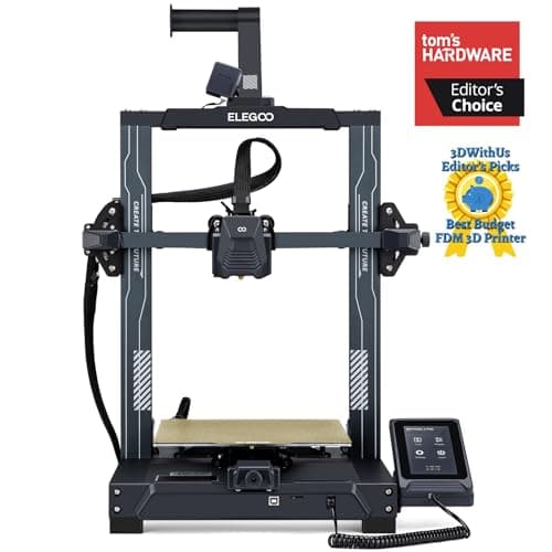 ELEGOO Neptune 3 Pro 3D Printer, Quick Assembly with Auto Leveling, Direct Drive Extruder, PEI Flexible Platform and Removable Touchscreen, 8.85x8.85x11 inch Printing Size 2