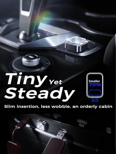 2 in 1 Wireless CarPlay & Android Auto Adapter | Simple Setup, Smooth, Lag-Free Use | Supports Over 1000 Vehicles with Built-in Wired Car Play/Android Auto | Compact & Modern 3