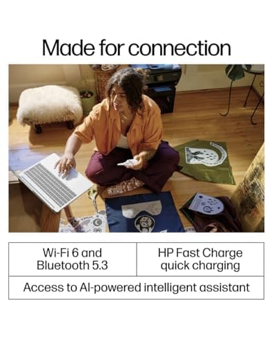 HP 15.6-inch Touchscreen Business Laptop - Intel 10-Core i7 1355U, FHD IPS Anti-Glare Display, Intel Iris Xe, Wi-Fi 6, BT 5.3, Windows 11 Pro, AI Copilot Key, Redragon Bundle (32GB RAM|1TB SSD) 3