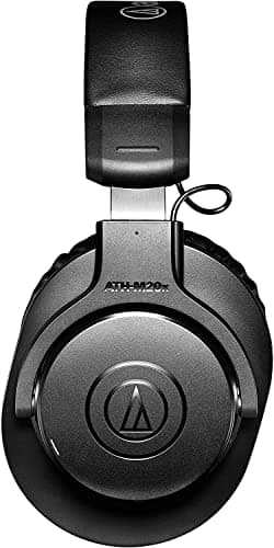 Audio-Technica ATH-M20xBT Wireless Over-Ear Headphones, Black 2