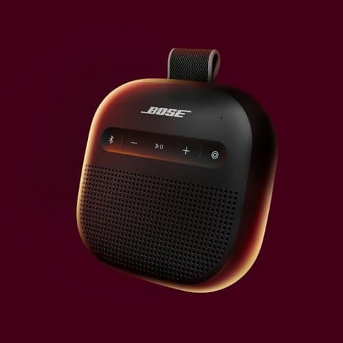 Bose New SoundLink Micro Portable Bluetooth Speaker (2nd Gen), Wireless Outdoor Speaker, Up to 12 Hours Battery Life, Waterproof and Dustproof, Black 2