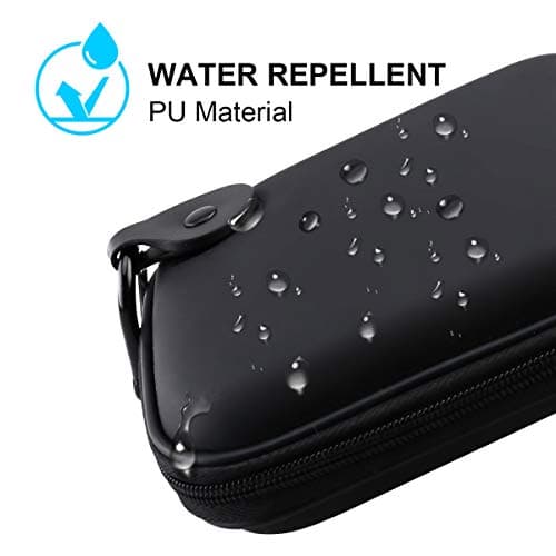 Lacdo Hard Drive Carrying Case for Seagate Portable/Seagate One Touch/Game Drive for PS5 / Ultra Touch Portable External Hard Drive HDD 1TB 2TB 4TB 5TB USB 3.0 Shockproof Travel Bag, Black 5