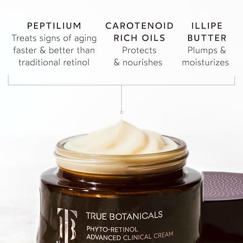 True Botanicals Phyto Retinol Advanced Clinical Cream | Anti-Aging Serum | Retinol Alternative | Targets & Reduces Fine Lines & Wrinkles | Dermatologist Tested, All Natural, Vegan | 1.7 fl oz | 50 ml 2