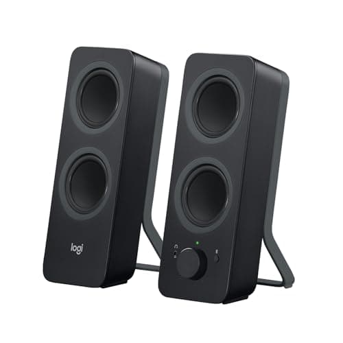Logitech Z207 2.0 Stereo Computer Speakers with Bluetooth