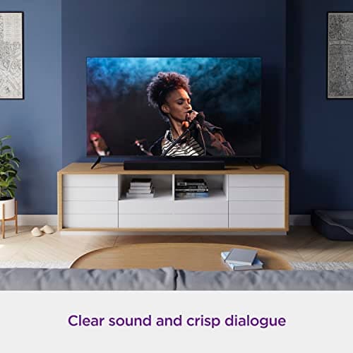 Roku TV Wireless Soundbar, Soundbar Exclusively for RokuTV with Enhanced Stereo Sound, Clear Dialogue, and Simple Wireless Setup 4