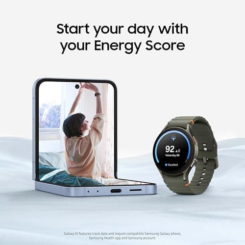 SAMSUNG Galaxy Watch 7 40mm Bluetooth AI Smartwatch w/Energy Score, Wellness Tips, Heart Rate Tracking, Sleep Monitor, Fitness Tracker, 2024, Cream [US Version, 1Yr Manufacturer Warranty] 4