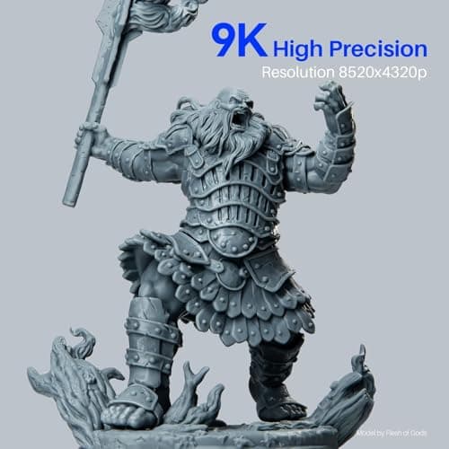 ELEGOO Mars 5 Ultra Resin 3D Printer with 7" 9K Mono LCD, 150mm/h High Speed Printing, Smart Automatic Leveling, Intelligent Detection, WiFi-Transfer, Printing Size of 6.04 × 3.06 × 6.49 inch 2