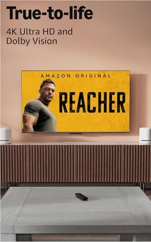 Amazon Fire TV Stick 4K (newest model) with AI-powered Fire TV Search, Wi-Fi 6, stream over 1.8 million movies and shows, free & live TV 4