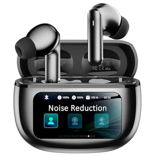 Wireless Earbuds, Ear Buds Active Noise Cancelling with Charging Case, 6.0 Bluetooth Earbuds with AI Clear Calls, 40H Playtime for Sports & Working, Stereo Sound Headphones for iPhone/Android/iPad 3