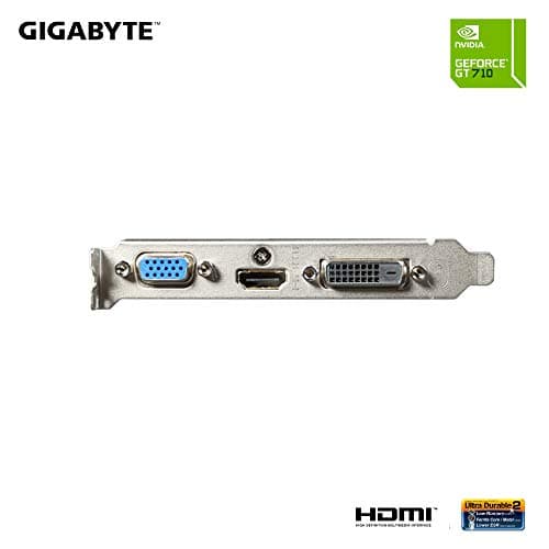 GIGABYTE 2GB RAM DDR3 SDRAM Video Graphics Cards GV-N710D3-2GL REV2.0 4