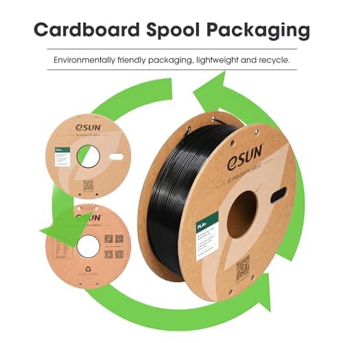eSUN PLA+ Filament 1.75mm, 3D Printer Filament PLA Plus, Dimensional Accuracy +/- 0.03mm, 1KG Spool (2.2 LBS) 3D Printing Filament for 3D Printers, Bone White 6