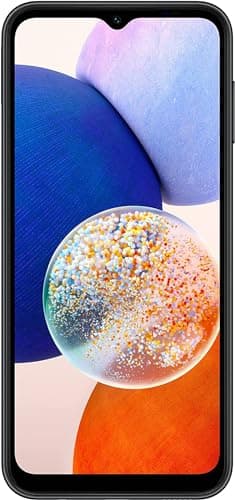 Samsung Galaxy A14 5G A Series, Factory Unlocked, 64GB, US Version, Black (Renewed) 2