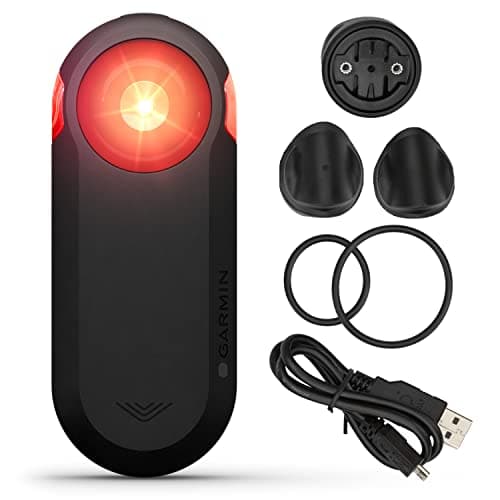 Wearable4U - Garmin Varia RTL515 Cycling Rearview Radar with Visual and Audible Alerts for Vehicles and Power Bundle 5