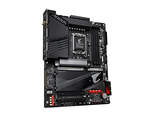 GIGABYTE Z790 AORUS Elite AX (LGA 1700/ Intel Z790/ ATX/ DDR5/ Quad M.2/ PCIe 5.0/ USB 3.2 Gen2X2 Type-C/Intel WiFi 6E/ 2.5GbE LAN/Q-Flash Plus/PCIe EZ-Latch/Gaming Motherboard) 3