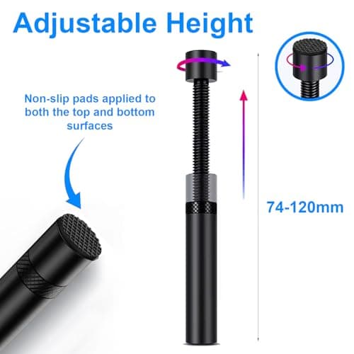 California JOS GPU Support Bracket Graphics Card Brace Anti-Sag Holder Height Adjustable Video Card Stand Black Large 4