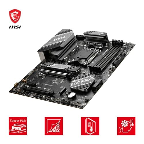 MSI B650 Gaming Plus WiFi Motherboard AMD B650 Socket AM5 ATX 4
