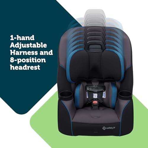 Safety 1st Crosstown Slim All-in-One Convertible Car Seat, Deep Sea 3