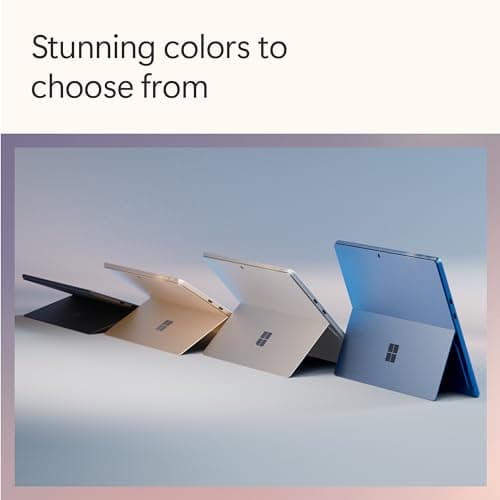 Microsoft Surface Pro 2-in-1 Laptop/Tablet (2024), Windows 11 Copilot+ PC, 13" Touchscreen Display, Snapdragon X Plus (10 Core), 16GB RAM, 512GB Storage, Sapphire 4