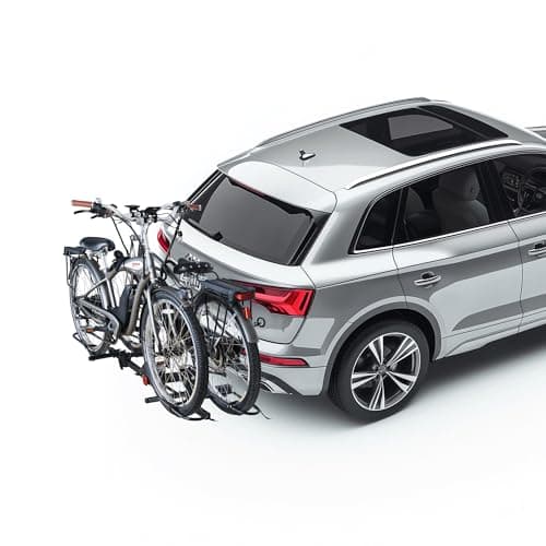 Young Bike Rack Hitch for Car - 200LB 2-Bike Rack Hitch Mount Platform Style Hitch Bike Rack，Smart Tilting & Easy Fold for Car SUV with 2 Inch Receiver，Bike Carrier Fits Up to 5-inch Fat Tire 5