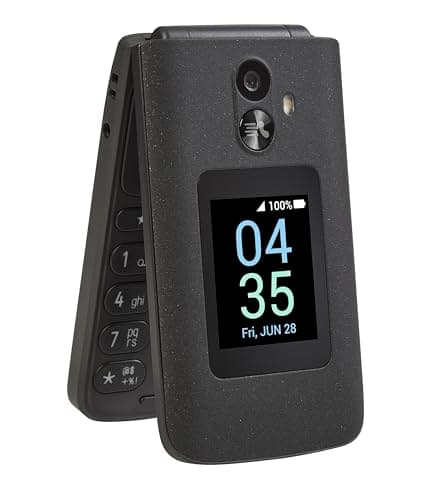 Tracfone, TCL FLIP 3, 16GB, Prepaid Flip Phone, Stone Gray, 5MP Video Capable Camera, Easy Setup, Locked [Sim Card Included - Separate Purchase Not Necessary] 3