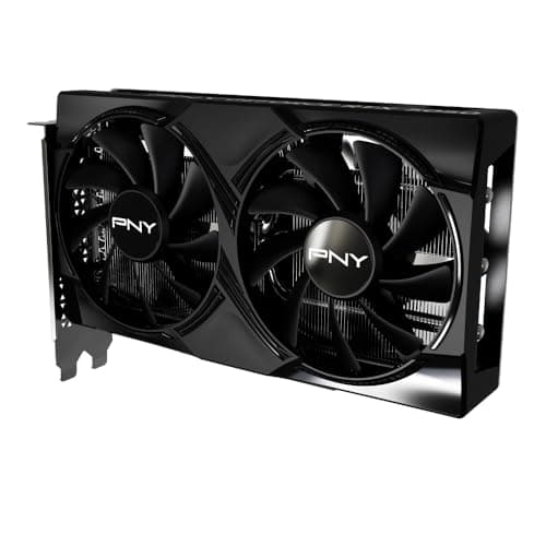 PNY NVIDIA GeForce RTX™ 5050 Dual Fan, Graphics Card (8GB GDDR6, 128-bit, SFF-Ready, PCIe® 5.0, HDMI®/DP 2.1, 2-Slot, NVIDIA Blackwell Architecture, DLSS 4) 5