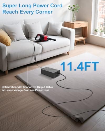 ALITOVE AC to DC Converter 110V to 12V 20.8A 250W(Pro Max) Car Plug to Wall Plug Adapter 120V AC to DC 12 Volt 20A 15A 10A Power Supply Adapter for Car Refrigerator Tire Inflator Vacuum Cleaner 4