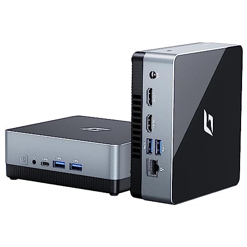CyberGeek Nano Mini PC, Intel N5095A Quad-Core(Beat N5105) Up to 2.9Ghz, 16GB RAM 3200MHz, Mini Computer 1TB SSD, Micro Desktop Supports 4K Dual Display, USB-C, WiFi/BT, RJ45/HDMI/VESA