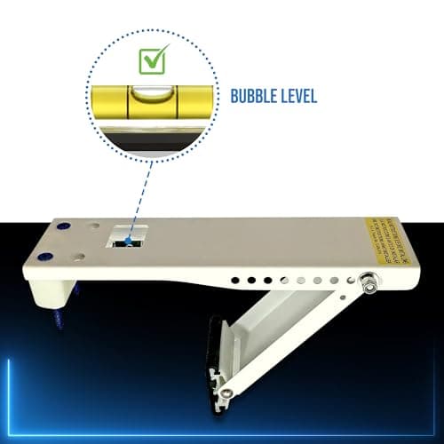 DuctlessAire DA-80 Wall Mount Support Bracket - Heavy Duty Air Conditioner Support Brackets - Air Conditioner Window Unit, Mini Split, HVAC Brackets - Outdoor Wall Mounted Window AC Bracket (80 lbs) 4