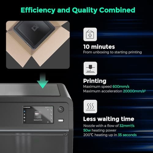 FLASHFORGE Adventurer 5M Pro 3D Printer with 1 Click Auto Printing System, 600mm/s High-Speed, Quick Detachable 280°C Nozzle, Core XY All-Metal Structure, Multi-Functional 220x220x220mm 3D Printer 3