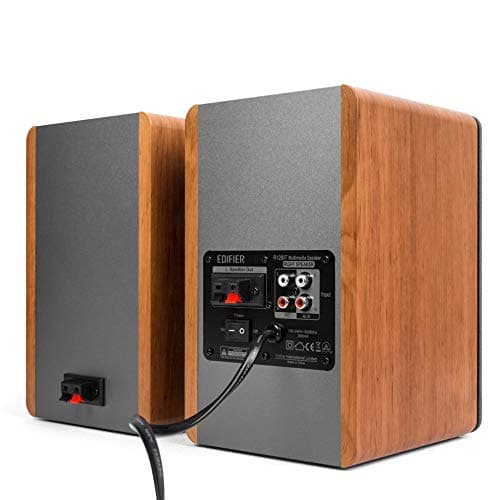 Edifier R1280T Powered Bookshelf Speakers - 2.0 Active Near Field Studio Monitor Speaker - Wooden Enclosure - 42 Watts RMS Power 2