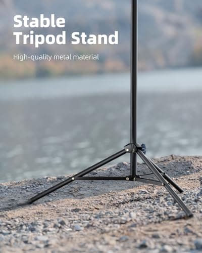 Weilisi 10.5" Ring Light with 69" Tripod Stand and Phone Holder Kit, Full-Screen Zoom Lighting for Video Recording, Makeup, Live Stream, Dimmable LED Selfie Ring Light Tripod for iPhone with Remote 3