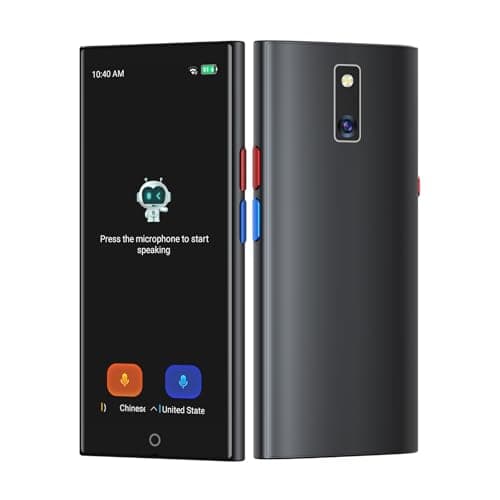 Language Translator Device, 2025 Upgraded Chip Two Way Real-Time Voice Translator, 150 Languages AI/Online/Offline/Group/Phone Translation, No WiFi Needed, 5.5" HD Screen for Travel Business Learning