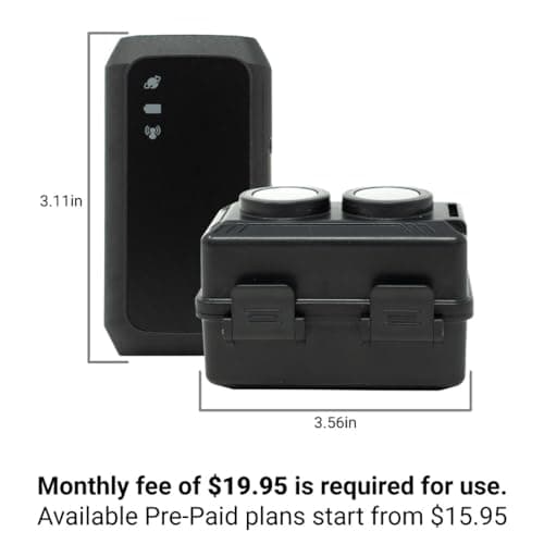 Optimus 3.0 GPS Tracker - Over 1 Month Battery - with Heavy Duty Waterproof Case and Powerful Magnets for Vehicles and Assets 3