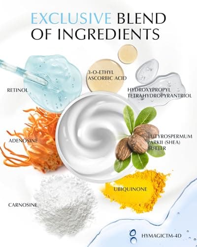 EnaSkin Retinol Cream for Wrinkles: Face Neck Collagen Cream for Tightening Skin - Anti Aging Facial Moisturizer Day and Night for Women and Men 1.7 Fl OZ 6