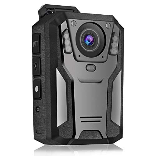 Aolbea P100 2K Police Body Camera 64GB Body Cam 12 Hours Continuous Recording USB-C Infrared Night Vision Waterproof Shockproof Lightweight Data-encrypt for Law Enforcement Record