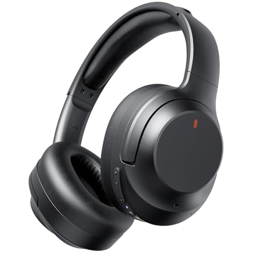 Noise Cancelling Headphones Stocking Stuffers for Men Women Teens Boys Girls: Upgraded HiFi Stereo, 2X Softer Comfort, White Elephant Gifts for Adults, Durable for Traveling/Gym Use/Home Office/School