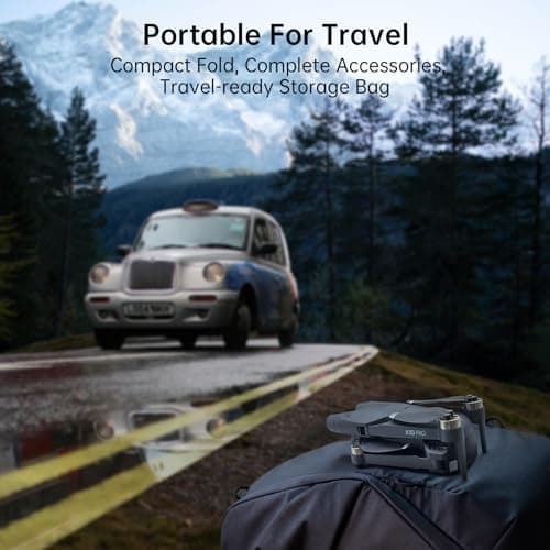 CHUBORY X10 PRO Drone with Camera for Adults 4K UHD, 3280 FT Long Range Control, 90 Min Prolonged Flight, Auto Return Function, Follow Me Mode, Brushless Power, 5G FPV RC Quadcopter for Starters (<0.55lb) 3